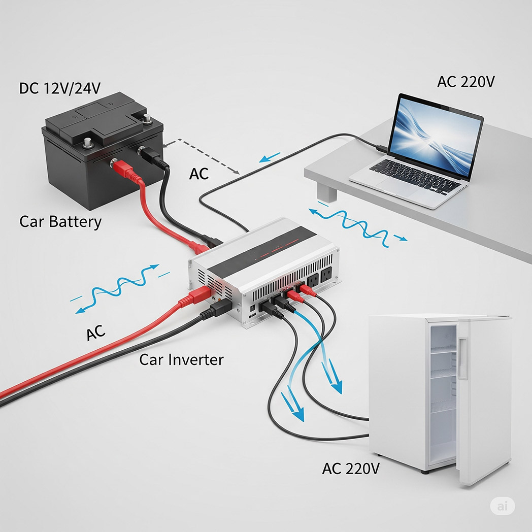 تبدیل برق خودرو به برق شهری چگونه امکان‌پذیر است؟
